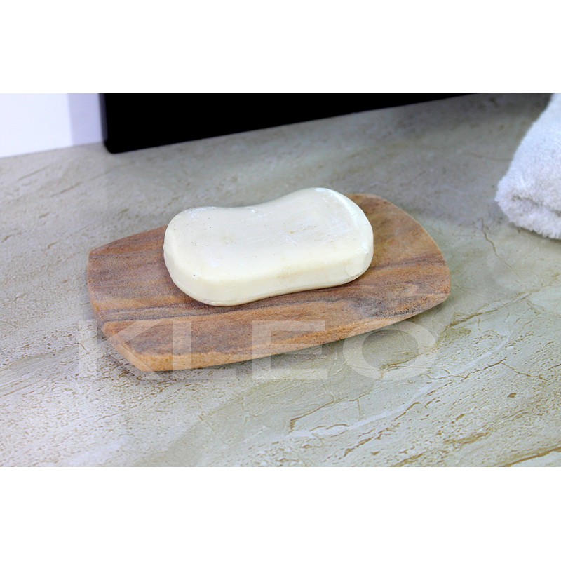 Kleo Promotional Offer Running Soap Dish Made of Natural Rainbow