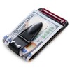 Mini Geneva Black Matte MoneyClamp® with Wallet, The Only Money