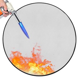 osaasi 36" Grill Mat for Outdoor Grill, Fireplace Mat, Fireproof Mat for BBQ Fire Pit (36"-4LAYER)