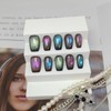 Medium Square Press on Nails Cat Eye Handmade False Nails