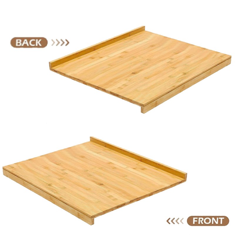 YYRZZ Reversible Pastry Board,19.68" x 16.14" Reversible Bamboo Pastry Board