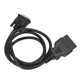 Acouto Cable de Diagnóstico OBDII para KW807 KW808 KW809 KW818 KW820, Adaptador de Prueba de Escáner de Goma ABS Premium, Prolonga la Vida útil del Automóvil, Fácil