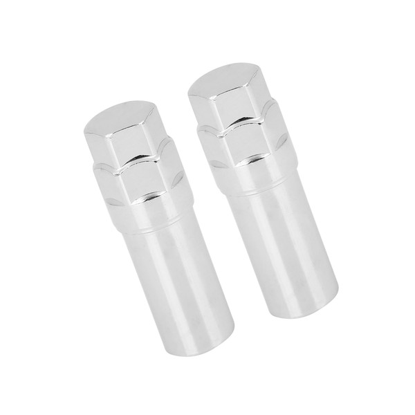 Partuto 2 Pcs Chrome 7 Spline Wheel Lug Nut Drive