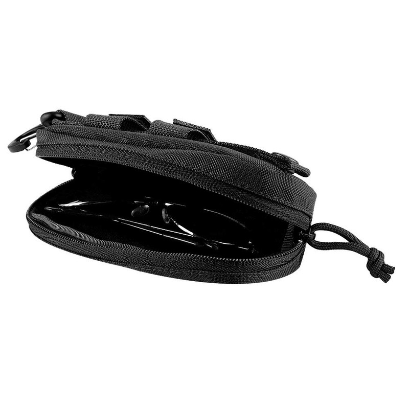 Milltrip Tactical Molle Glasses Case, Shockproof Protective Box, Glasses Hard