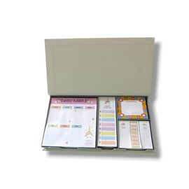 Cute Post its Unicorn self-Stick Note Set, Including a Weekly Planner, 600 Pages with Exclusive and Colorful Design to Office, Home, School, Bussines, hardcover Gift Box - Gift Set.
