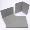 PresentFill® Folding Cards Blank in Slate Grey - 25 Folding