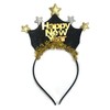 Dzrige Happy New Year Headband Glitter Happy New Year Head