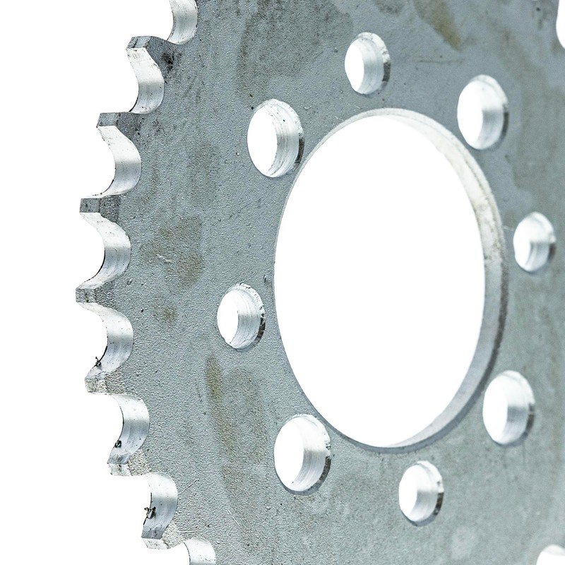 NICHE Drive Sprocket Chain Combo for Kawasaki Z125 Pro Front