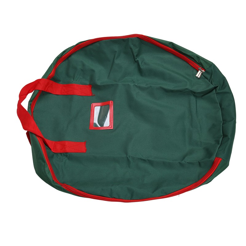 Christmas Wreath Storage Bag 600D Oxford Cloth Waterproof Tear Resistant