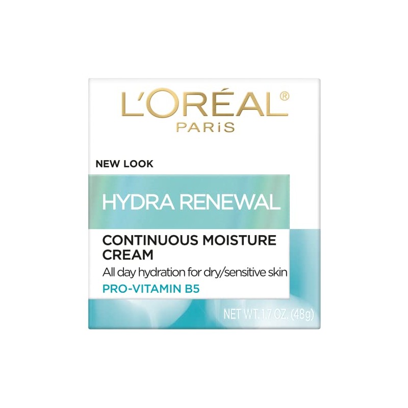L'oreal Paris Hydra-renewal Continuous Moisture Cream, 1.7 Fl. Oz