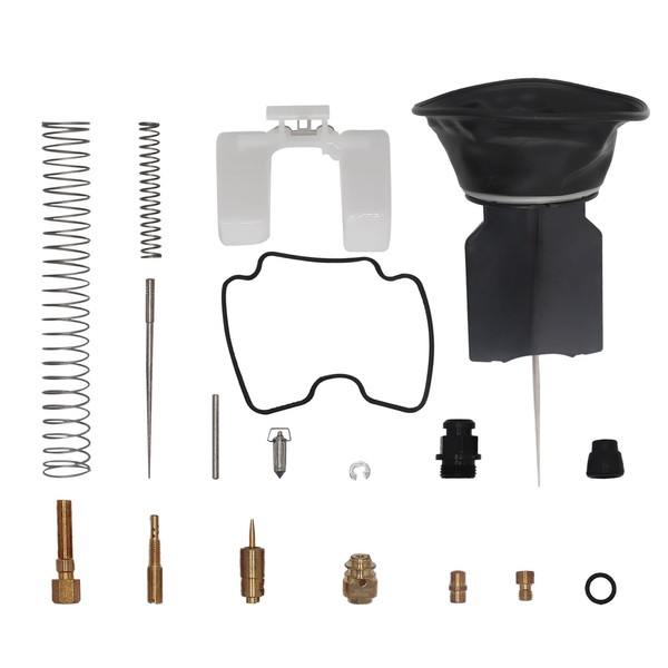 YJGZSVK Carburetor Rebuild Kit For Yamaha Grizzly 660 YFM660 2002-2005