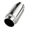 UPOWER 3" Inlet&Outlet Exhaust Resonator,9" Overall Length Center Straight Through
