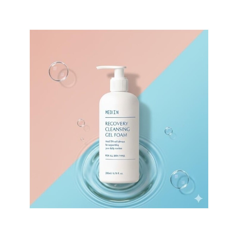 Meditien Mildly Acidic Foam Cleansing Hypoallergenic Face Wash Youth Adolescent