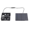 Solar Panel Powered Fan Portable 3.5W 6V Solar Exhaust Fan