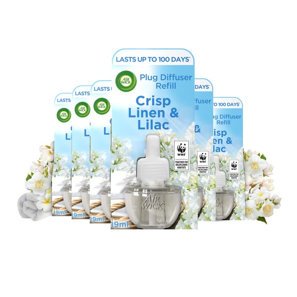 Air Wick |Crisp Linen & Lilac |Plug in Air Freshener