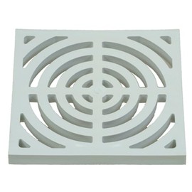 PROFLO PF42858 9" X 9" Floor Drain Grid Only - White