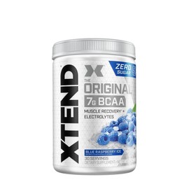 XTEND Original BCAA Powder Blue Raspberry 30 Servings, 1 Piece / XTEND 오리지널 BCAA 파우더 블루 라즈베리 30회분, 1개