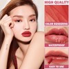VERONNI 3 Colors Matte Lip Mud,Velvet Lip Gloss Set Multi-Purpose