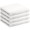 REDBEST Duschtuch Oceanside 4er-Pack Walk-Frottier weiß Größe 70x140 cm