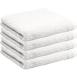 REDBEST Duschtuch Oceanside 4er-Pack Walk-Frottier weiß Größe 70x140 cm