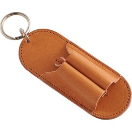 Jamale Pen Holder, Tochigi Leather, Genuine Leather, Seal Holder, Made in Japan: Beige