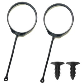 AOEVUIR 2 Pieces Fuel Cap Line Car Fuel Tank Cover Line Fuel Cap Retaining Strap Cable Set for Car Fuel Tank Cap Tank Cap Rubber Band Fuel Cap Cable Wire Compatible
