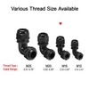 LeMotech M16 Cable Gland, 90 Degree Adjustable 6-10mm Strain Relief,