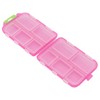 Bag, Compact Box in Plastic, Portable 10 Compartments for Home