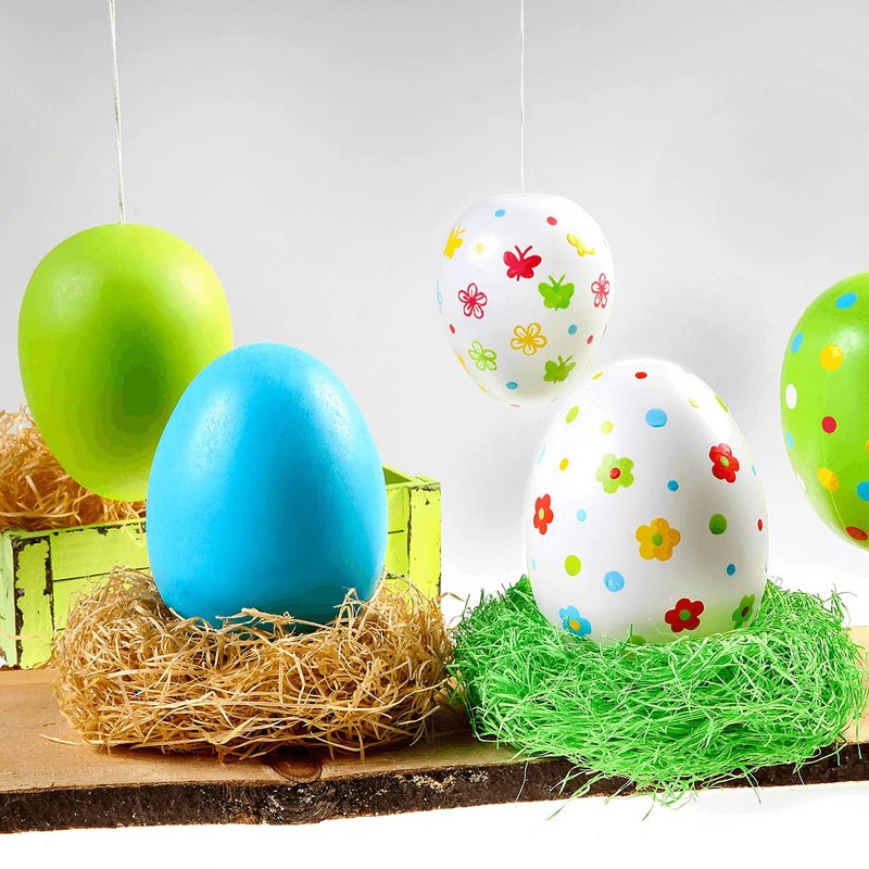 Decorative Easter Grass Dummy Fake Craft Grass Green 50 g