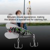 8 Colors Colorful Soft Cicada Shape 5cm/6g Simulating Fish Lures