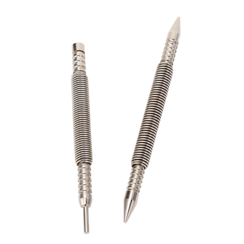Dual Head Nail Setter Hinge Pin Punch Set Spring Nail
