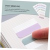 Ciieeo 30sheets Writable Page Tabs Sticky Markers for Book Annotation