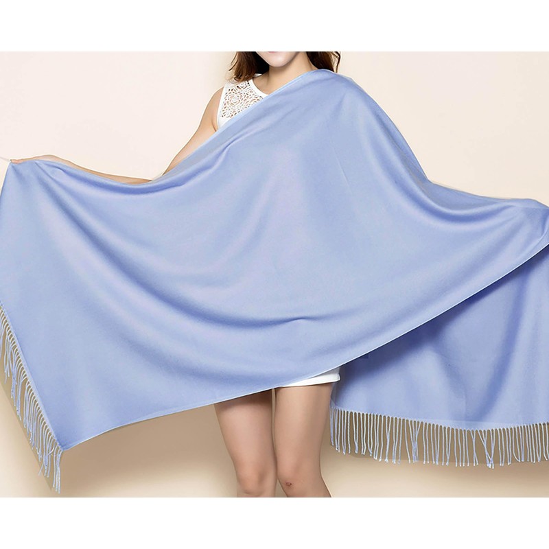 GFM Soft Cashmere Feel Pashmina Style Scarf - Wedding, Bridesmaids,
