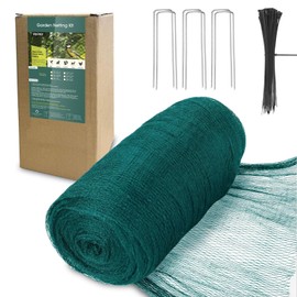 Bird Netting for Garden Protection, 25 x 50FT Mesh Garden Netting