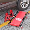 BIG RED Rolling Garage/Shop Creeper: 2-Piece, 36" Padded Mechanic Cart
