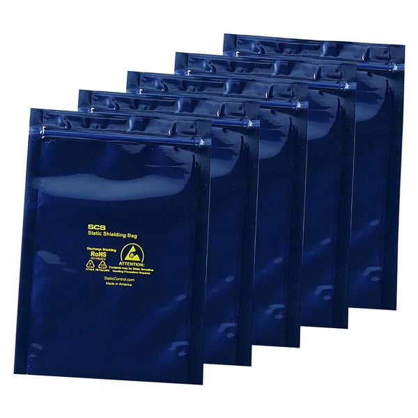 As One ESD Shield Bag (4 Layer Type) with Zipper,