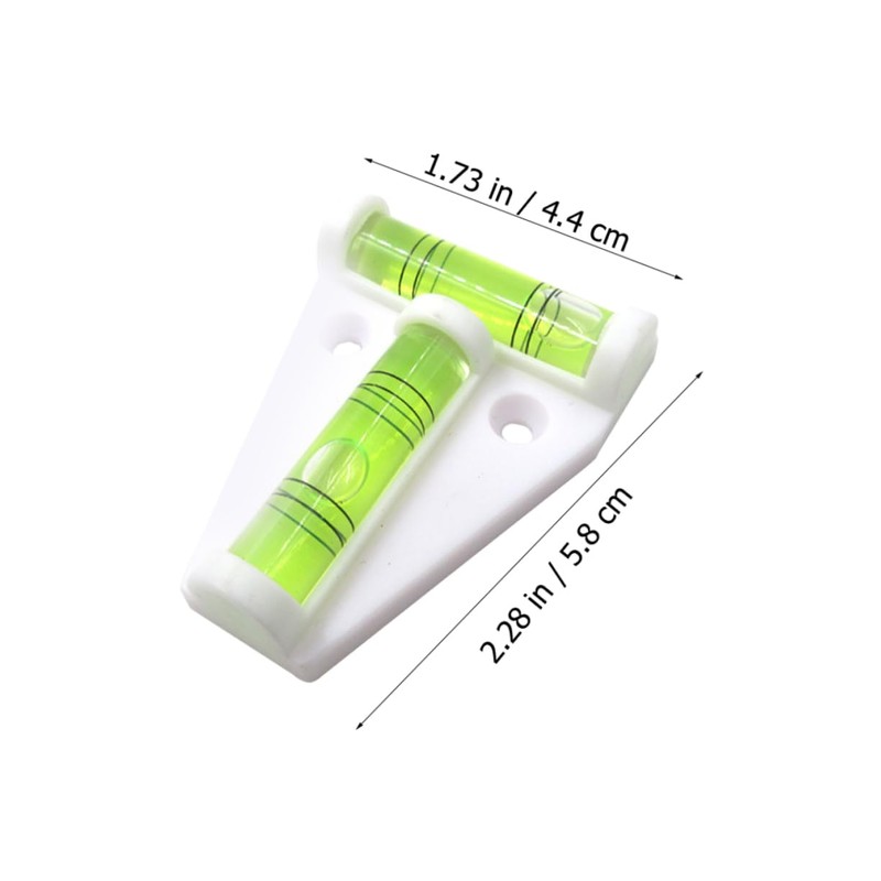 COHEALI Shape Precision Bubble Level Tool Compact Horizontal Magnetic Level