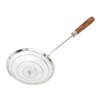 Strainer Spoon Long Wooden Handle 304 Stainless Steel Anti Scald