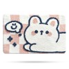Cute Animal Bathroom Rug Mat, 16x24, Extra Soft and Absorbent