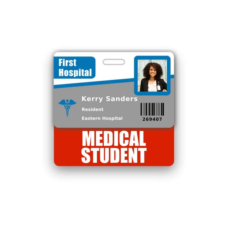 Medical Student Badge Buddy Horizontal w/Height & Weight Conversion Charts