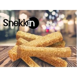 4 Pack Snekkin Wheat Rye Breads Crackers Suhariki GMO Free 2.47 oz / 70 g Product of Ukraine (Taste of Red Caviar)