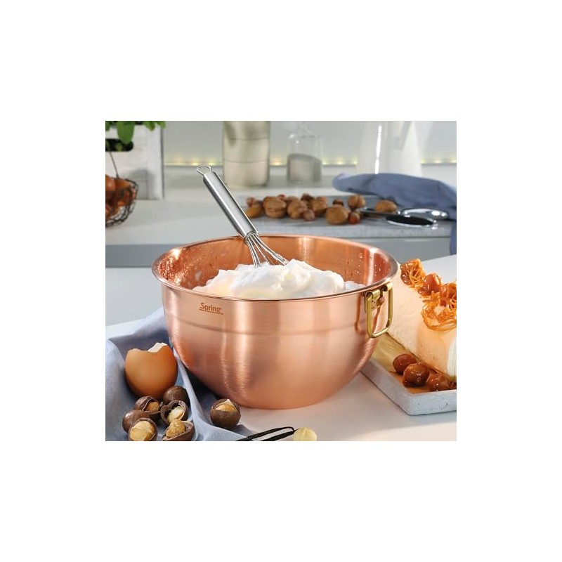 Spring Culinox Copper Mixing Bowl, 2.8 L, Diameter 20 cm,