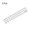 sourcing map Compression Spring,304 Stainless Steel,15mm OD,1mm Wire Size,40mm Compressed