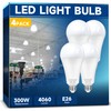 300W Equivalent LED Light Bulb, Super Bright 4060 Lumen 5000k
