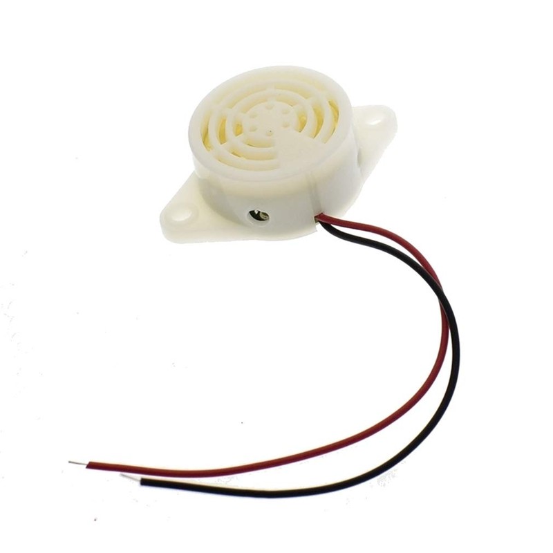 Hailege 5pcs 95DB Alarm Buzzer SFM-27 High-decibel 3-24V 12V Electronic