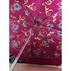 Telescopic Patterned Umbrella (Red)