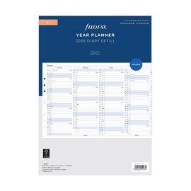 Filofax A4 Year Planner 2026