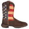 Durango Women's RD4414 Western Boot, Brown/Union Flag, 7.5 M US