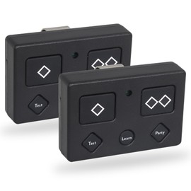 2 for Ghost Controls Gate Opener Remote Automatic Premium 5-Button Transmitter for Model AXS1,AXP1