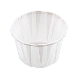 We Can Source It Ltd - Compostable Paper Souffle Cup Portion Pots, Paper Ramekin Sauce Pots 2oz, 250 Pieces